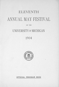Program Book for 05-14-1904