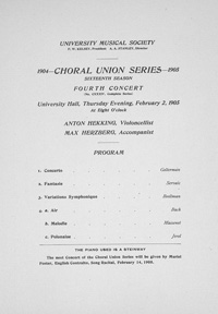 Program Book for 02-02-1905