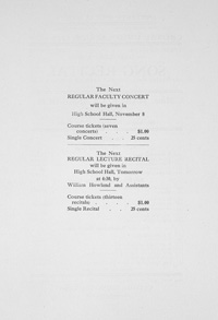 Program Book for 10-27-1908