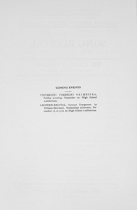 Program Book for 12-03-1909