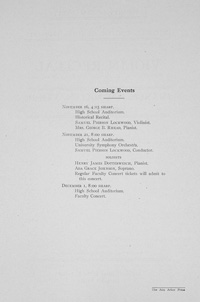 Program Book for 11-14-1910