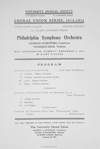 Program Book for 12-09-1913