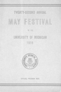 Program Book for 05-19-1915