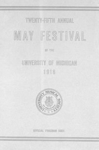 Program Book for 05-18-1918