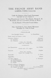 Program Book for 11-23-1918