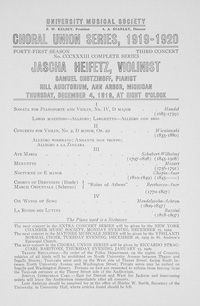 Program Book for 12-04-1919