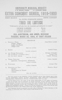 Program Book for 03-30-1920