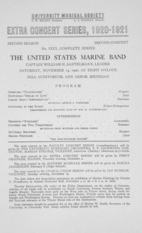 Program Book for 11-13-1920