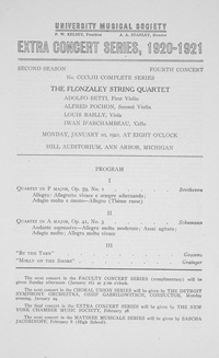 Program Book for 01-10-1921