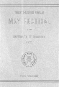 Program Book for 05-18-1921