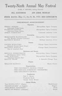 Program Book for 03-14-1922