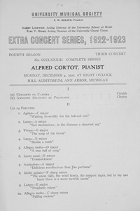 Program Book for 12-04-1922