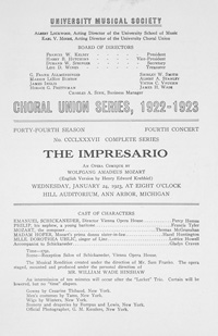 Program Book for 01-24-1923