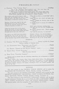 Program Book for 10-22-1923