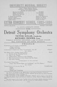 Program Book for 12-04-1923