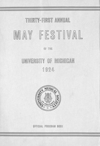 Program Book for 05-22-1924