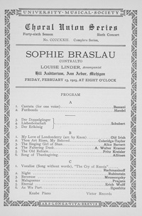 Program Book for 02-13-1925