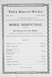 Program Book for 11-29-1926
