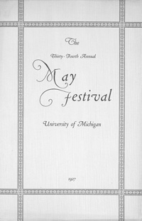 Program Book for 05-20-1927