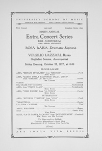 Program Book for 10-28-1927