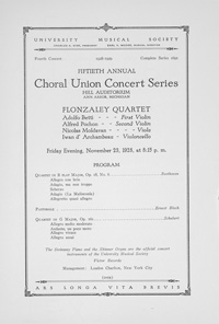 Program Book for 11-23-1928