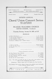 Program Book for 01-24-1929