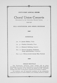 Program Book for 01-09-1930