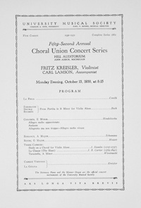 Program Book for 10-13-1930