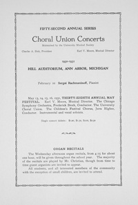 Program Book for 02-02-1931