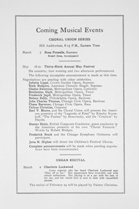 Program Book for 02-19-1932