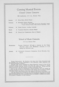 Program Book for 01-16-1933