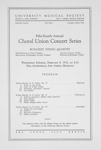 Program Book for 02-08-1933