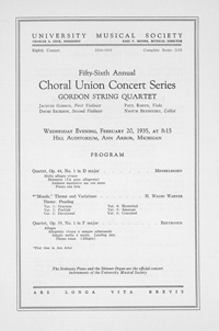 Program Book for 02-20-1935