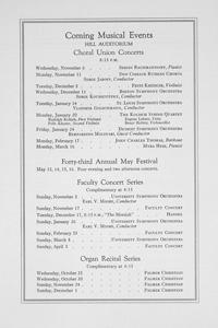 Program Book for 10-19-1935
