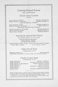 Program Book for 11-22-1936