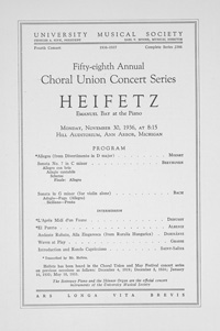 Program Book for 11-30-1936