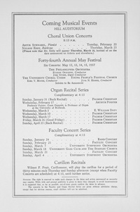 Program Book for 01-25-1937