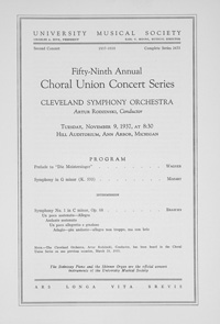 Program Book for 11-09-1937