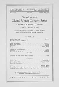 Program Book for 10-27-1938