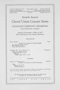 Program Book for 11-07-1938