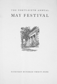Program Book for 05-13-1939
