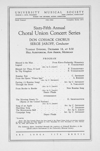 Program Book for 12-14-1943