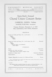 Program Book for 12-05-1944