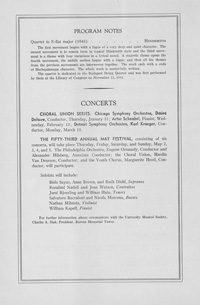 Program Book for 01-25-1946