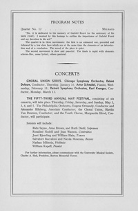 Program Book for 01-26-1946