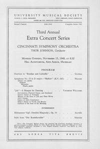 Program Book for 11-15-1948