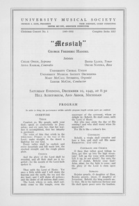 Program Book for 12-10-1949