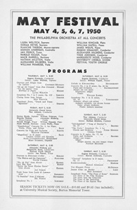 Program Book for 03-20-1950