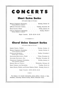Program Book for 10-09-1951