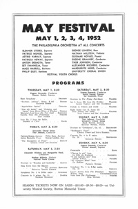 Program Book for 02-20-1952